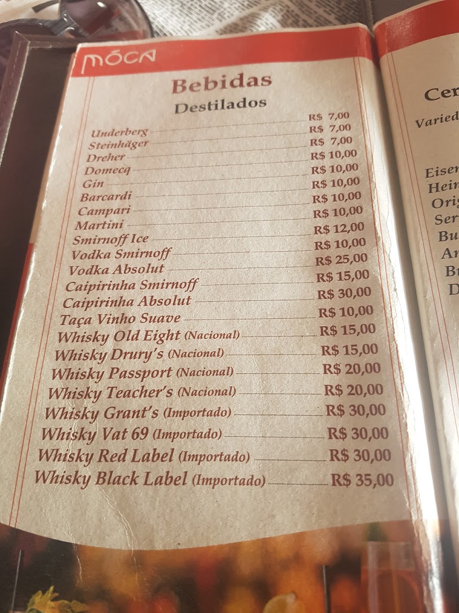 Menu Restaurante Do Moca-10