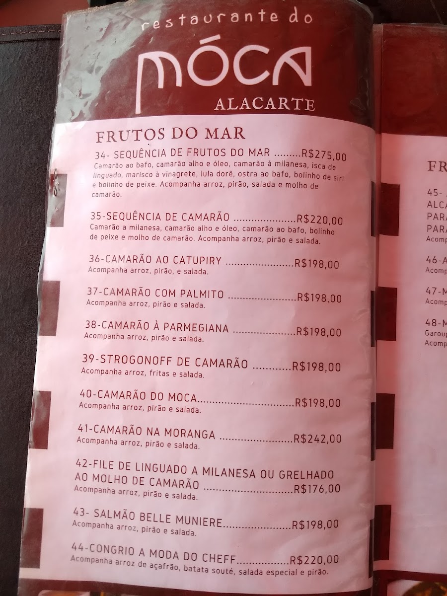 Menu Restaurante Do Moca-4